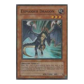 Exploder Dragon (WC07) #WC07-EN002 Super Rare (Unlimited Damaged) World Championship 2007 YuGiOh: 2007
