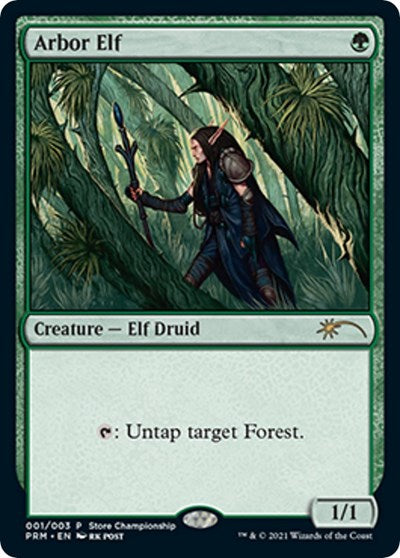 Arbor Elf (GAME) #1 P (Near Mint) Game Day & Store Championship Promos Magic: The Gathering: 2026