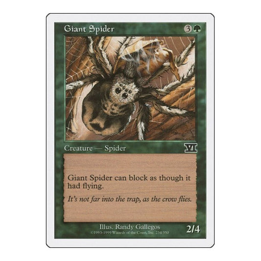 Giant Spider (6ED) #234 Common (Near Mint) Classic Sixth Edition Magic: The Gathering: 1999