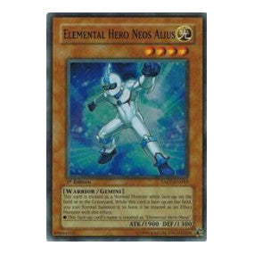 Elemental Hero Neos Alius (TAEV) #TAEV-EN018 Super Rare (Unlimited Lightly Played) Tactical Evolution YuGiOh: 2007