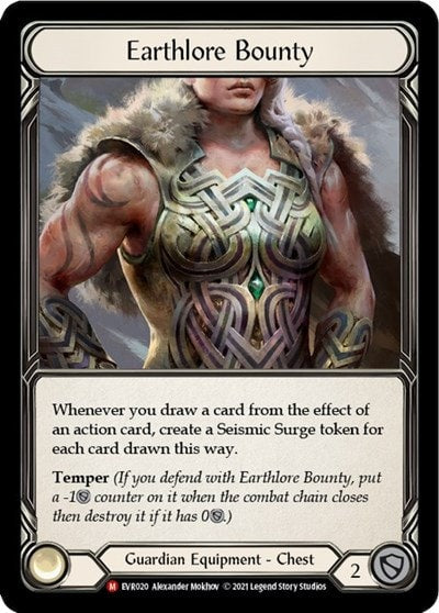 Earthlore Bounty (EVR) #EVR020 Majestic (1st Edition Normal Lightly Played) Everfest Flesh and Blood TCG: 2022