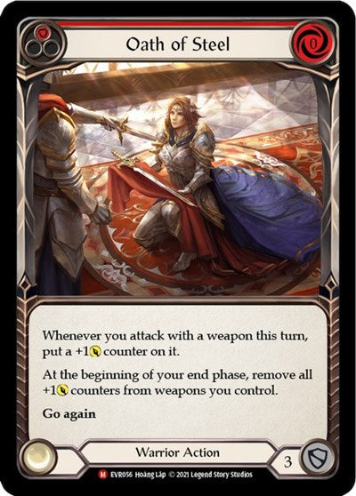 Oath of Steel (EVR) #EVR056 Majestic (1st Edition Normal Near Mint) Everfest Flesh and Blood TCG: 2022