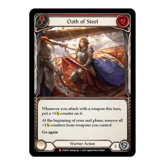 Oath of Steel (EVR) #EVR056 Majestic (1st Edition Normal Near Mint) Everfest Flesh and Blood TCG: 2022