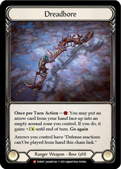 Dreadbore (EVR) #EVR087 Majestic (1st Edition Cold Foil Near Mint) Everfest Flesh & Blood TCG: 2022