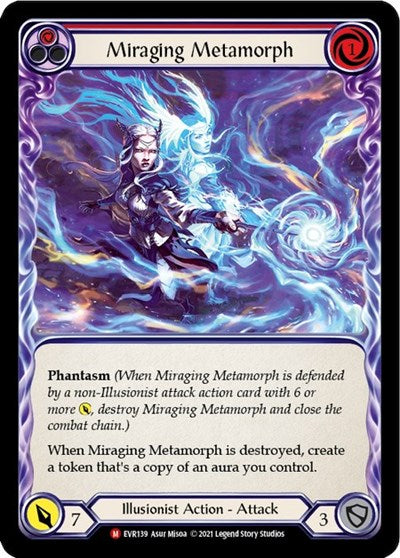 Miraging Metamorph (EVR) #EVR139 Majestic Everfest Flesh & Blood TCG: 2022