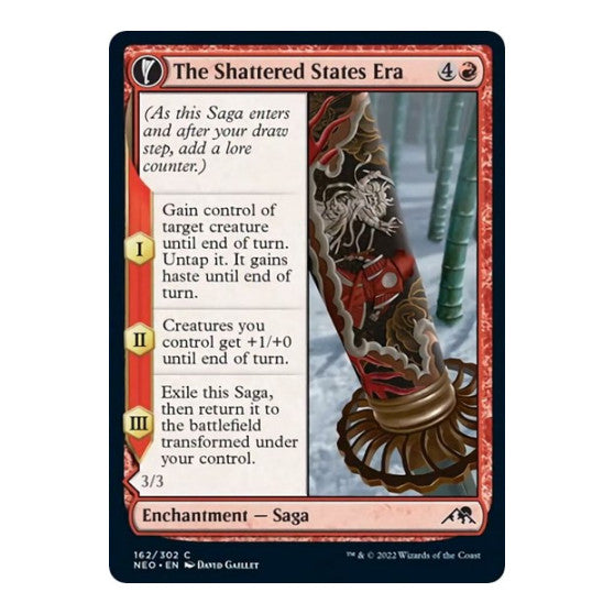 The Shattered States Era (NEO) #162 Common Kamigawa: Neon Dynasty Magic: The Gathering: 2022