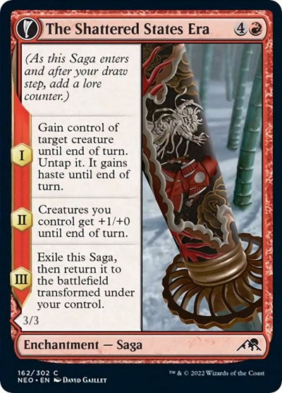 The Shattered States Era (NEO) #162 Common Kamigawa: Neon Dynasty Magic: The Gathering: 2022
