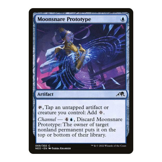 Moonsnare Prototype (NEO) #69 Common Kamigawa: Neon Dynasty Magic: The Gathering: 2022