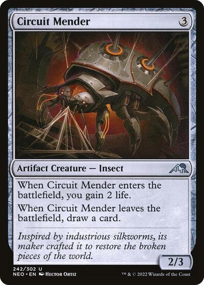 2022 Magic: Kamigawa: Neon Dynasty (NEO) - Circuit Mender (#242, Uncommon)