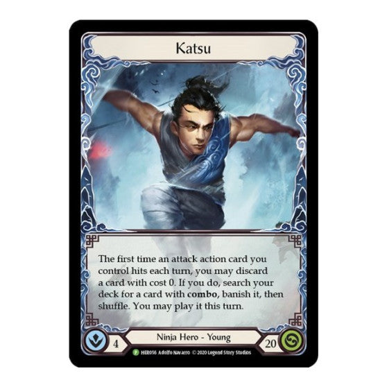 Katsu - HER056 (PR) #HER056 Promo (Cold Foil Near Mint) Flesh and Blood: Promo Cards Flesh and Blood TCG: 2019