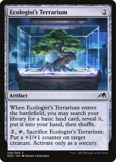 Ecologists Terrarium (NEO) #246 Common Kamigawa: Neon Dynasty Magic: The Gathering: 2022