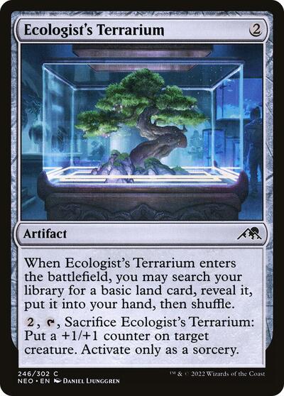 Ecologists Terrarium (NEO) #246 Common (Lightly Played) Kamigawa: Neon Dynasty Magic: The Gathering: 2022