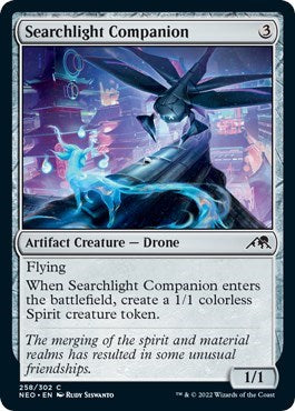 2022 Magic: Kamigawa: Neon Dynasty (NEO) - Searchlight Companion (#258, Common) (Lightly Played)