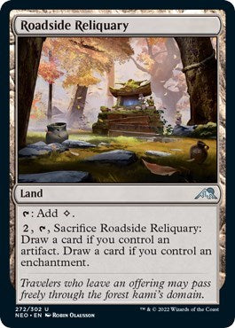 Roadside Reliquary (NEO) #272 Uncommon Kamigawa: Neon Dynasty Magic: The Gathering: 2022
