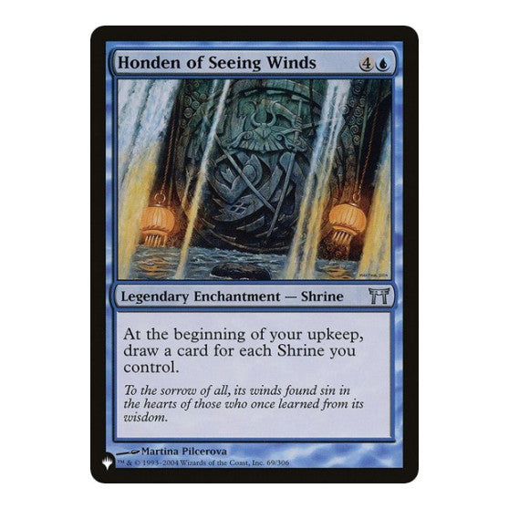 Honden of Seeing Winds (LIST) #69/306 Uncommon (Lightly Played) The List Reprints Magic: The Gathering: 2026