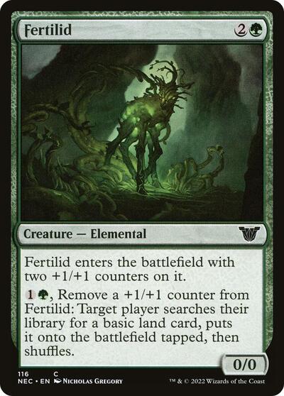 Fertilid (NEC) #116 Common (Lightly Played) Commander: Kamigawa: Neon Dynasty Magic: 2022