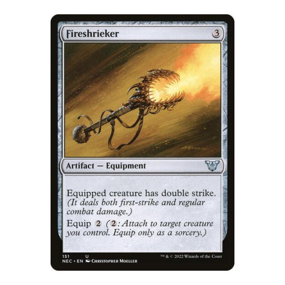 Fireshrieker (NEC) #151 Uncommon (Lightly Played) Commander: Kamigawa: Neon Dynasty Magic: The Gathering: 2022