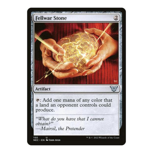 Fellwar Stone (NEC) #150 Uncommon (Lightly Played) Commander: Kamigawa: Neon Dynasty Magic: The Gathering: 2022