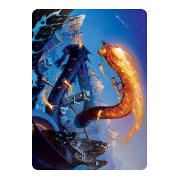 Atsushi, the Blazing Sky Art Card (10/81) (ASNEO) #10 Special (Lightly Played) Art Series: Kamigawa: Neon Dynasty Magic: The Gathering: 2022
