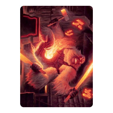Kami of Industry Art Card (ASNEO) #17 Special (Lightly Played) Art Series: Kamigawa: Neon Dynasty Magic: The Gathering: 2022