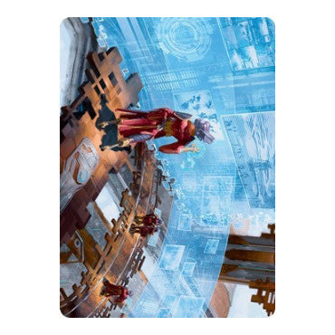 Universal Surveillance Art Card (ASNEO) #27 Special (Lightly Played) Art Series: Kamigawa: Neon Dynasty Magic: The Gathering: 2022