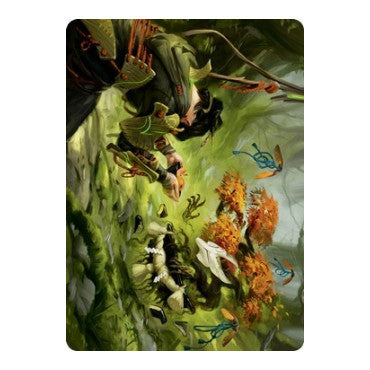 Commune with Spirits Art Card (ASNEO) #40 Special (Lightly Played) Art Series: Kamigawa: Neon Dynasty Magic: The Gathering: 2022