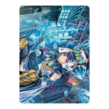 Covert Technician Art Card (ASNEO) #51 Special (Lightly Played) Art Series: Kamigawa: Neon Dynasty Magic: The Gathering: 2022