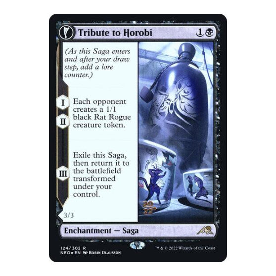 Tribute to Horobi (PRE) #124 Rare (Foil Damaged) Prerelease Cards Magic: The Gathering: 2026