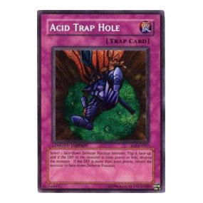 Acid Trap Hole (SOI) #SOI-ENSE1 Secret Rare (Limited Heavily Played) Shadow of Infinity YuGiOh: 2006