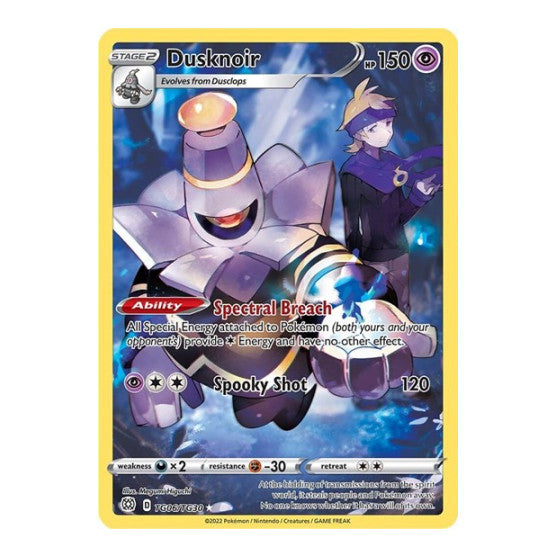 Dusknoir (SWSH09:TG) #TG06/TG30 Ultra Rare (Holofoil Lightly Played) SWSH09: Brilliant Stars Trainer Gallery Pokemon: 2022