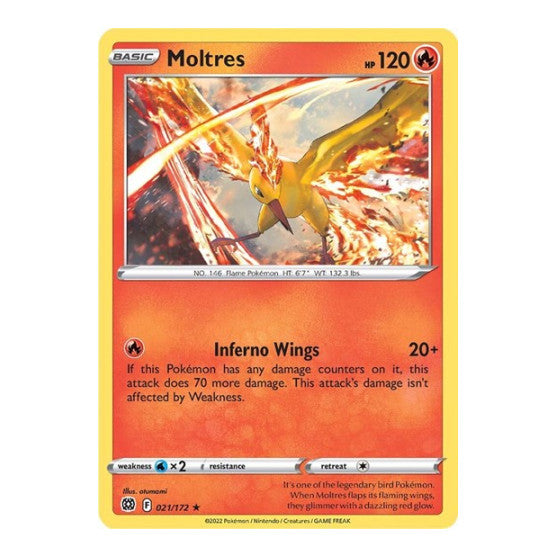 Moltres - 021/172 (PR) #021/172 Promo (Near Mint) Deck Exclusives Pokemon: 2016