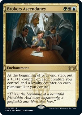Brokers Ascendancy (SNC) #170 Rare (Lightly Played) Streets of New Capenna Magic: The Gathering: 2022