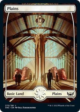 Plains 273 (SNC) #273 Land (Foil Lightly Played) Streets of New Capenna Magic: 2022