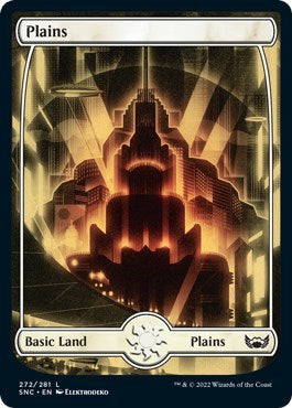 Plains 272 (SNC) #272 Land Streets of New Capenna Magic: The Gathering: 2022