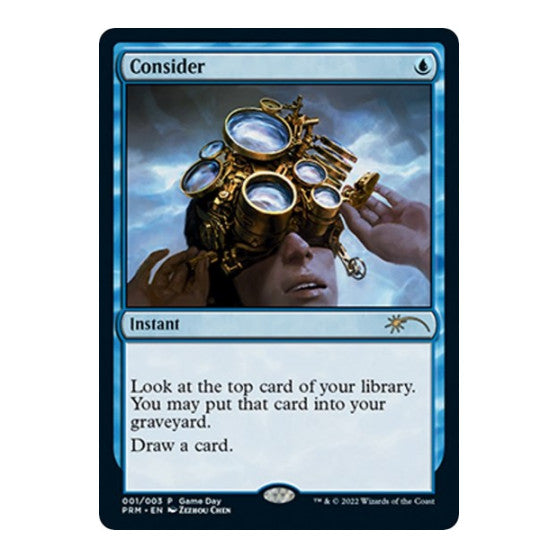 Consider (GAME) #1 Promo (Moderately Played) Game Day & Store Championship Promos Magic: The Gathering: 2026