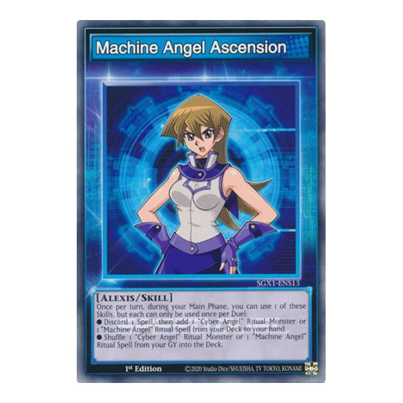 Machine Angel Ascension () #SGX1-ENS13 Common (1st Edition Lightly Played) Speed Duel GX: Duel Academy Box YuGiOh: 2022