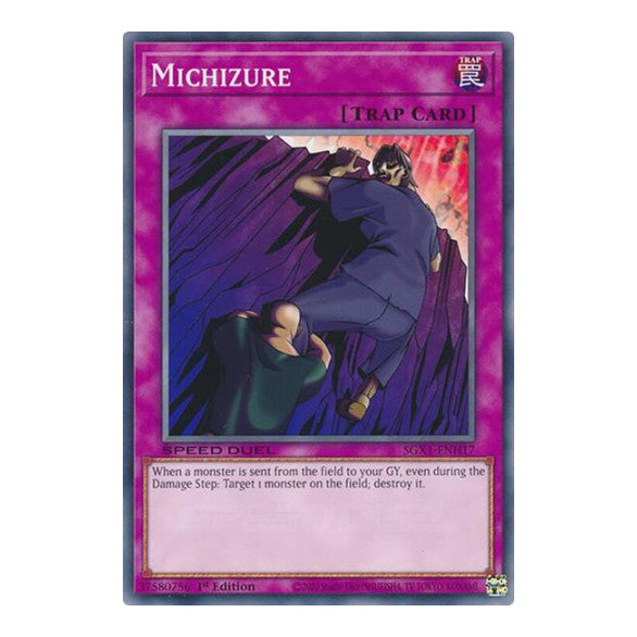 Michizure () #SGX1-ENH17 Common (1st Edition Lightly Played) Speed Duel GX: Duel Academy Box YuGiOh: 2022