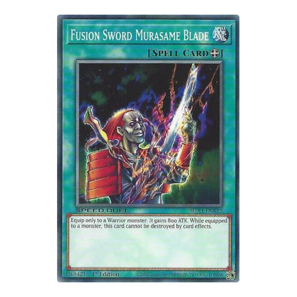 Fusion Sword Murasame Blade () #SGX1-ENB12 Common (1st Edition Lightly Played) Speed Duel GX: Duel Academy Box YuGiOh: 2022