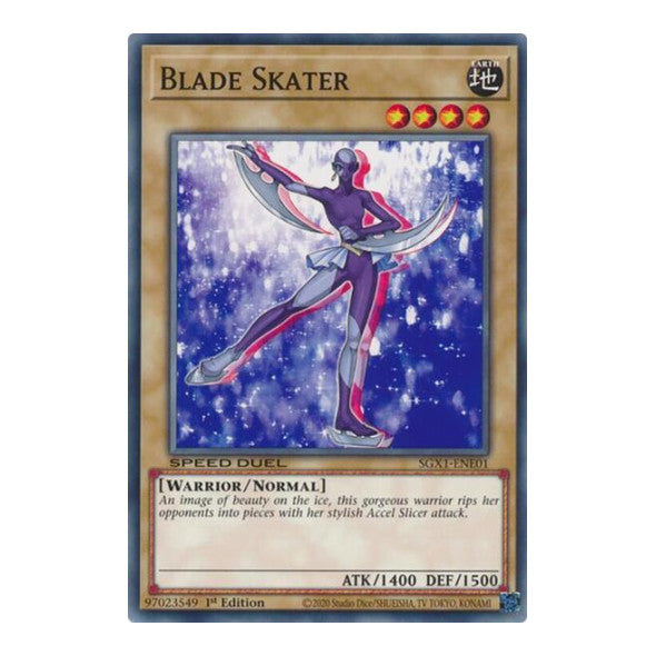 Blade Skater () #SGX1-ENE01 Common (1st Edition Lightly Played) Speed Duel GX: Duel Academy Box YuGiOh: 2022