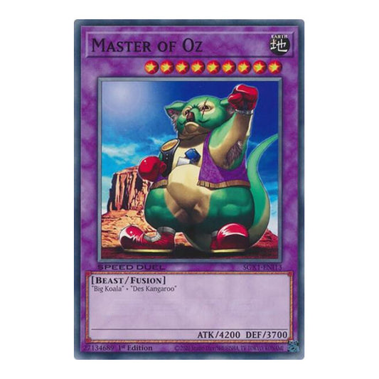 Master of Oz () #SGX1-ENI13 Common (1st Edition Lightly Played) Speed Duel GX: Duel Academy Box YuGiOh: 2022