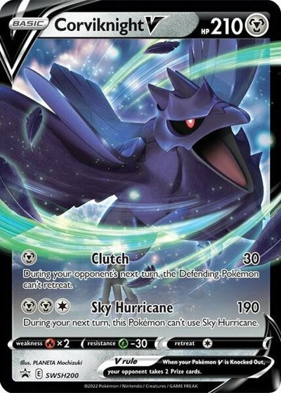 Corviknight V SWSH200 (SWSD) #SWSH200 Promo (Holofoil Near Mint) SWSH: Sword & Shield Promo Cards Pokemon: 2019
