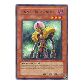 Jinzo - Returner (LODT) #LODT-EN006 Rare (1st Edition Near Mint) Light of Destruction YuGiOh: 2008