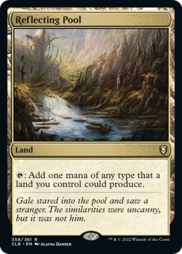 Reflecting Pool (CLB) #358 Rare (Near Mint) Commander Legends: Battle for Baldur's Gate Magic: The Gathering: 2022