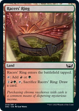 Racers Ring (SNC) #253 Common (Lightly Played) Streets of New Capenna Magic: The Gathering: 2022