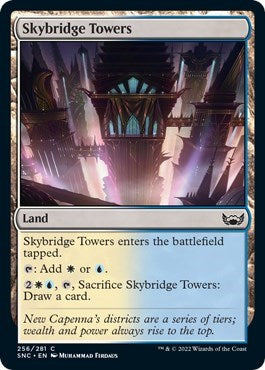 Skybridge Towers (SNC) #256 Common (Lightly Played) Streets of New Capenna Magic: 2022