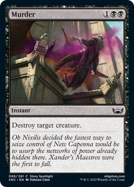 2022 Magic: Streets of New Capenna (SNC) - Murder (#88, Common)