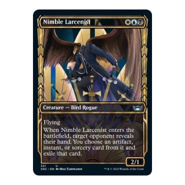 Nimble Larcenist (Showcase) (SNC) #321 Uncommon Streets of New Capenna Magic: The Gathering: 2022