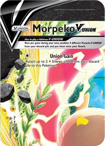 Morpeko V Union SWSH215 (SWSD) #SWSH215 Promo (Holofoil Near Mint) SWSH: Sword & Shield Promo Cards Pokemon: 2019