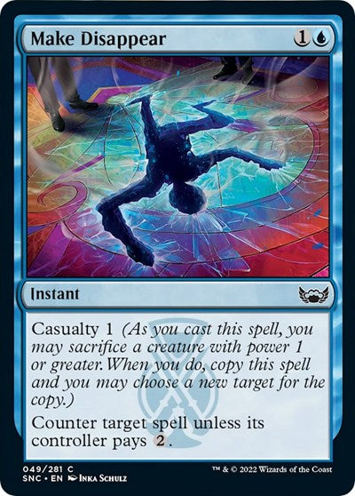 Make Disappear (SNC) #49 Common (Lightly Played) Streets of New Capenna Magic: 2022