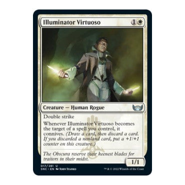 Illuminator Virtuoso (SNC) #17 Uncommon Streets of New Capenna Magic: The Gathering: 2022